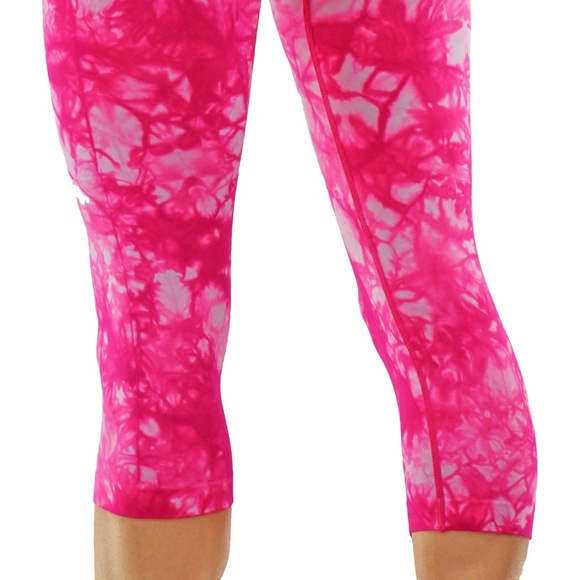 Capri leggings with marble design yoga pants - Picture 3 of 4